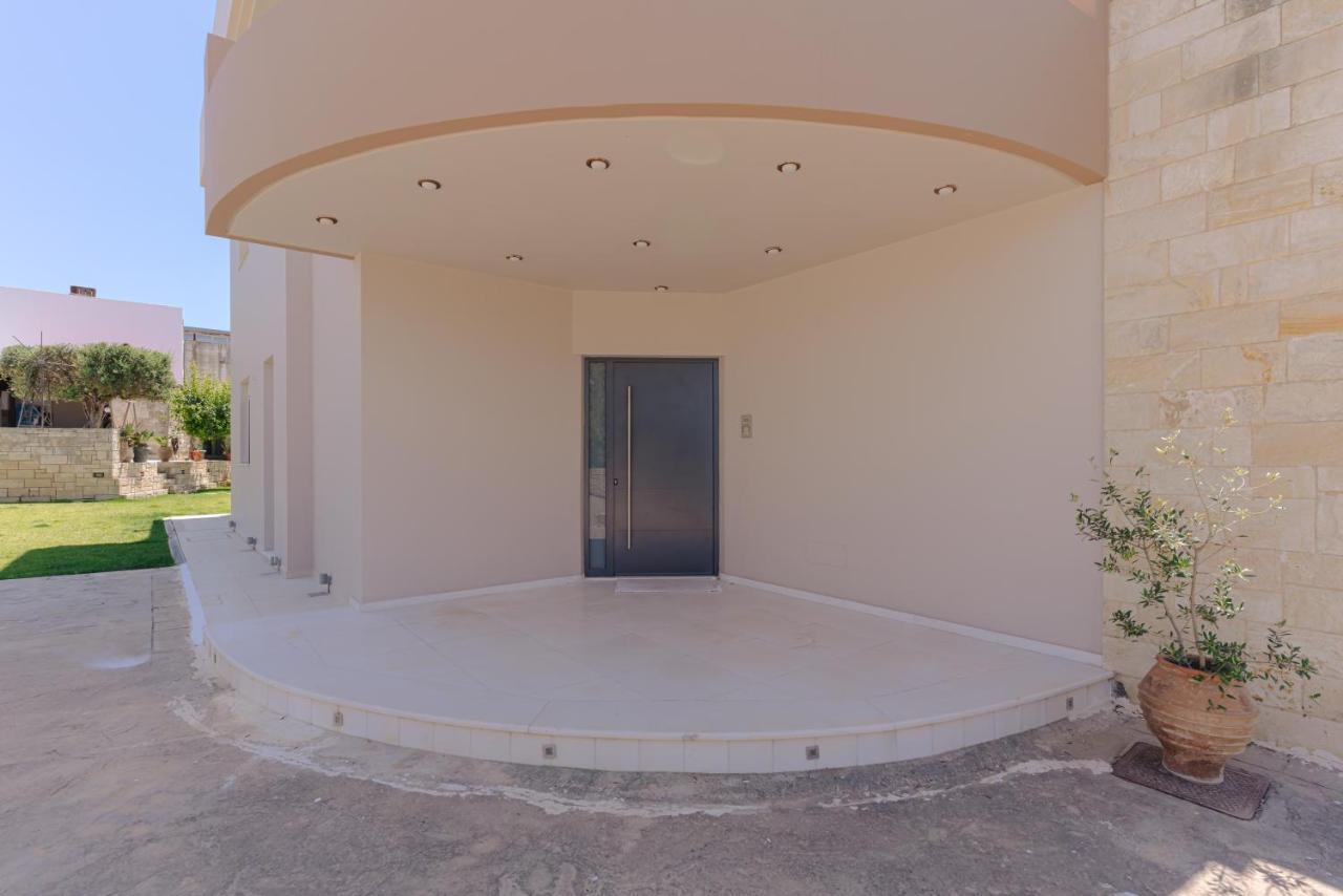 Blue Sky Villa In Crete Epano Vathia Exterior foto